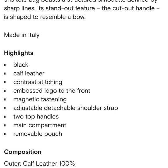 Alexander Mcqueen Black Leather The Bow Bag $2590 - Picture 4 of 14